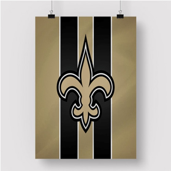 Pastele New Orleans Saints NFL Custom Personalized Silk Poster Print Wall Decor 20 x 13 Inch 24 x 36 Inch Wall Hanging Art Home Decoration