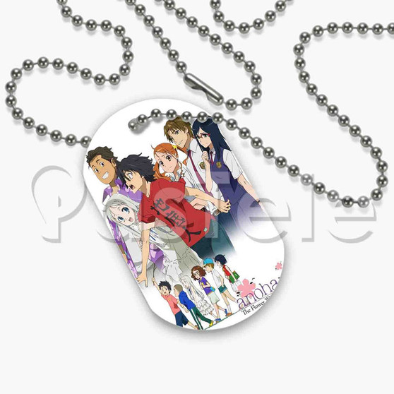 Anohana The Flower We Saw That Day Custom Personalized Dog Tags ID Name Tag Pet Tag