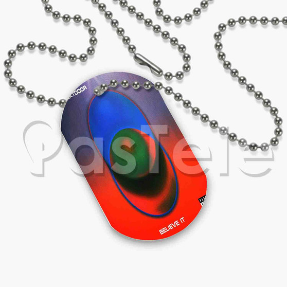 PARTYNEXTDOOR Rihanna BELIEVE IT Custom Personalized Dog Tags ID Name Tag Pet Tag