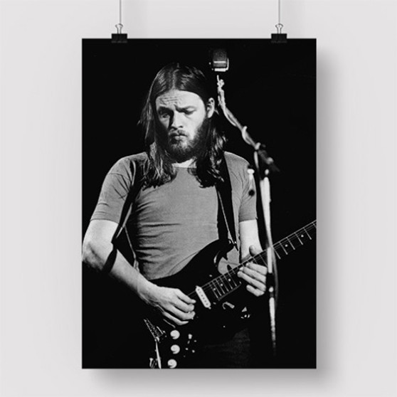 Pastele Young David Gilmour Custom Personalized Silk Poster Print Wall Decor 20 x 13 Inch 24 x 36 Inch Wall Hanging Art Home Decoration