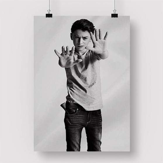 Pastele Noah Schnapp Stranger Things Custom Personalized Silk Poster Print Wall Decor 20 x 13 Inch 24 x 36 Inch Wall Hanging Art Home Decoration