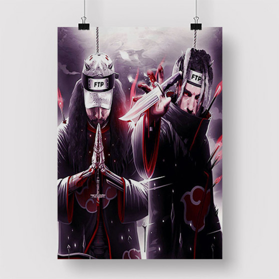 Pastele Suicideboys Akatsuki Custom Personalized Silk Poster Print Wall Decor 20 x 13 Inch 24 x 36 Inch Wall Hanging Art Home Decoration