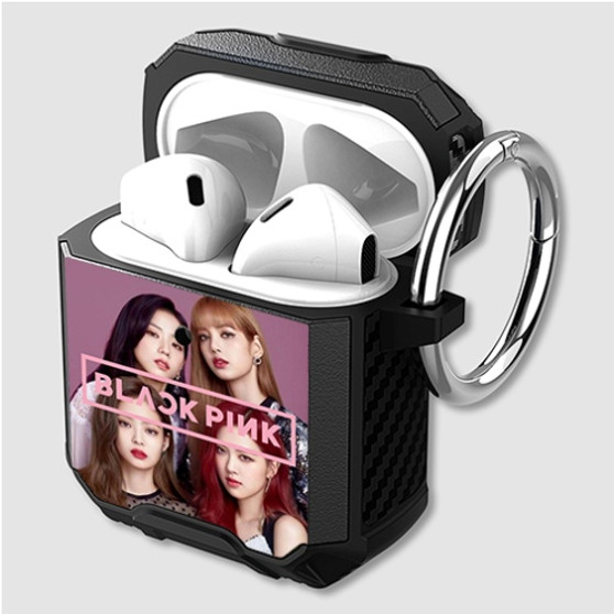 Pastele blackpink Custom Personalized Airpods Case Shockproof Cover New The Best Smart Protective Cover With Ring AirPods Gen 1 2 3 Pro Black Pink Colors