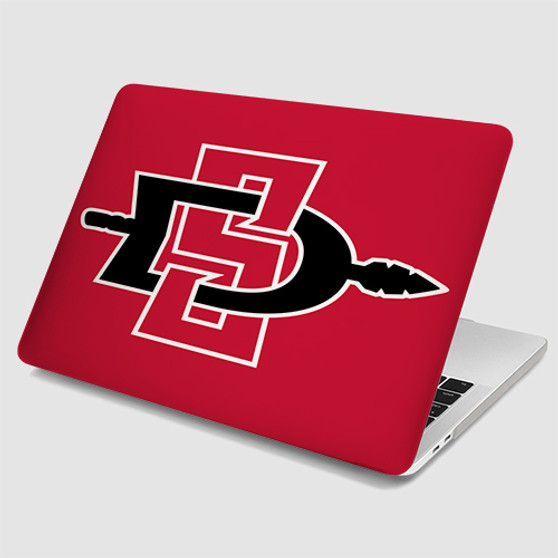 Pastele San Diego State Aztecs MacBook Case Custom Personalized Smart Protective Cover for MacBook MacBook Pro MacBook Pro Touch MacBook Pro Retina MacBook Air Cases