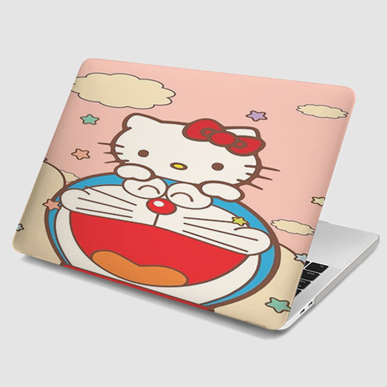 Pastele Hello Kitty and Doraemon MacBook Case Custom Personalized Smart Protective Cover for MacBook MacBook Pro MacBook Pro Touch MacBook Pro Retina MacBook Air Cases