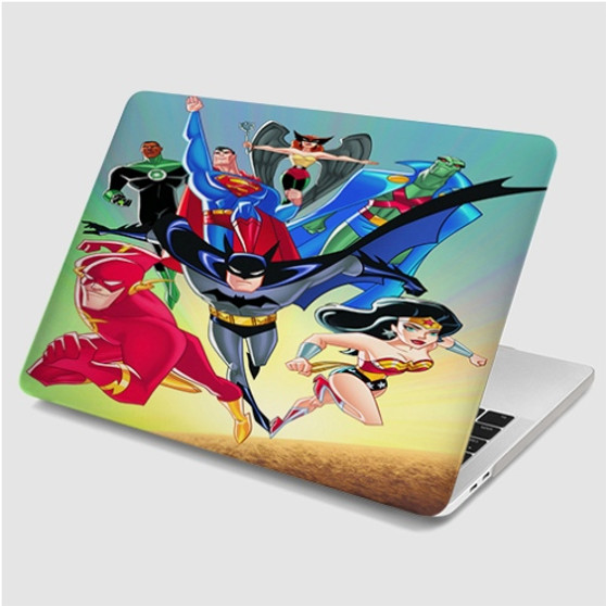 Pastele Justice League Unlimited DC Comics Superheroes MacBook Case Custom Personalized Smart Protective Cover for MacBook MacBook Pro MacBook Pro Touch MacBook Pro Retina MacBook Air Cases