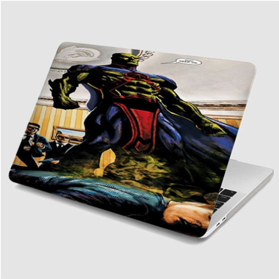 Pastele Martian Manhunter DC Comics MacBook Case Custom Personalized Smart Protective Cover for MacBook MacBook Pro MacBook Pro Touch MacBook Pro Retina MacBook Air Cases
