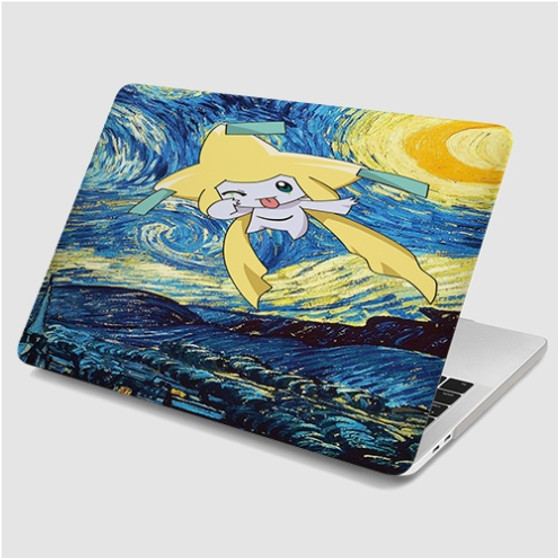 Pastele Pokemon Jirachi Starry Night MacBook Case Custom Personalized Smart Protective Cover for MacBook MacBook Pro MacBook Pro Touch MacBook Pro Retina MacBook Air Cases