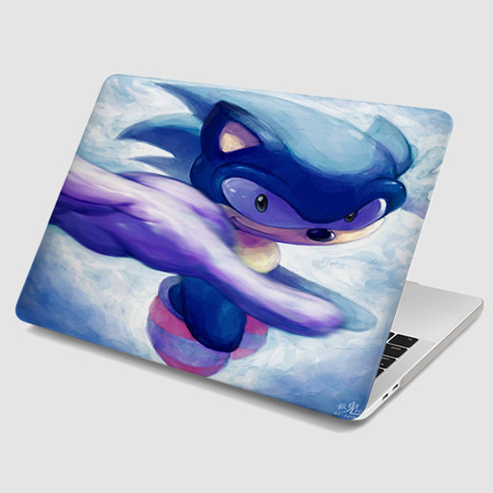 Pastele Sonic The Hedgehog 4 MacBook Case Custom Personalized Smart Protective Cover for MacBook MacBook Pro MacBook Pro Touch MacBook Pro Retina MacBook Air Cases