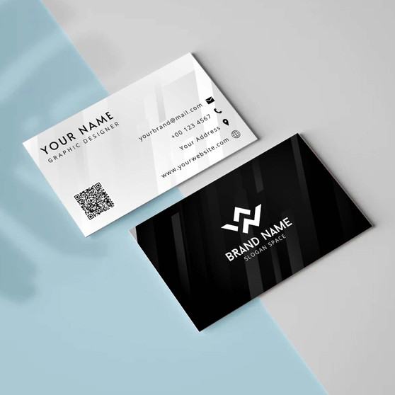 Pastele Black and White Business Card Name Card Template Editable in Canva Printable ID Card for Business Online Store Cards Custom Design Company Card Personal Name Card Menu Pricing Guide Decor Price List Instant Digital Download