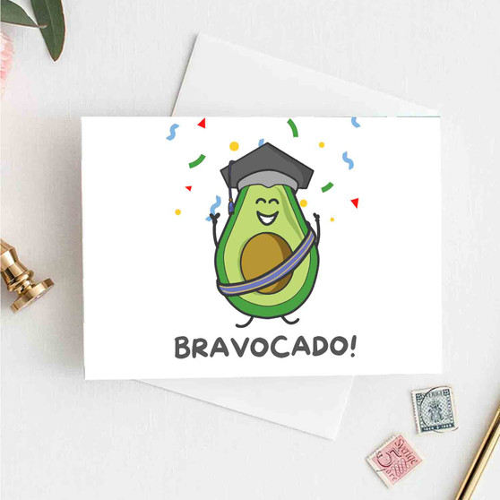 Pastele Avocado Graduation 4x6 Inch Greeting Card Template High Resolution Images Editable Printable in Canva Digital Download File Self Editing Text Quotes Messages Personalized Greeting Card Birthday Emigrating Card Love Wedding Anniversary