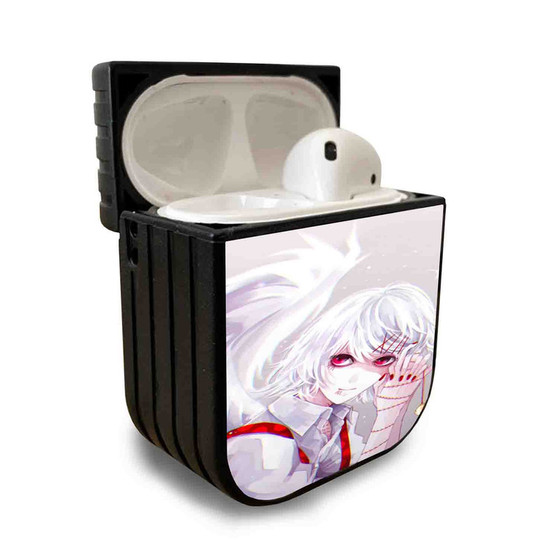 Pastele New Tokyo Ghoul Kaneki Ken Custom Personalized AirPods Case Apple AirPods Gen 1 AirPods Gen 2 AirPods Pro Protective Cover Sublimation