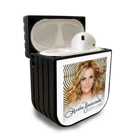 Pastele New Trisha Yearwood Every Girl Custom Personalized AirPods Case Apple AirPods Gen 1 AirPods Gen 2 AirPods Pro Protective Cover Sublimation