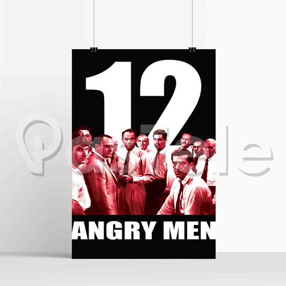 12 Angry Men All Silk Poster Custom Print Wall Decor 20 x 13 Inch 24 x 36 Inch