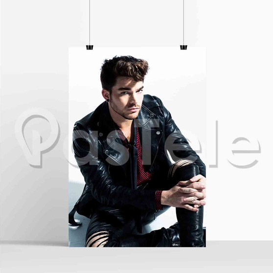 Adam Lambert Silk Poster Custom Print Wall Decor 20 x 13 Inch 24 x 36 Inch