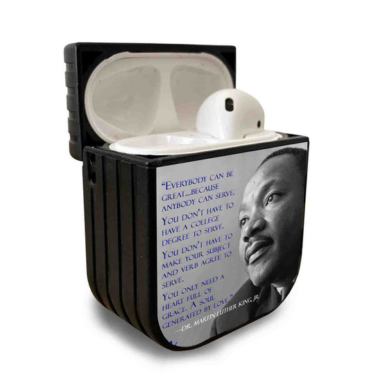 Pastele Best Mlk Quotes About Life Custom Personalized AirPods Case Apple AirPods Gen 1 AirPods Gen 2 AirPods Pro Protective Cover Sublimation