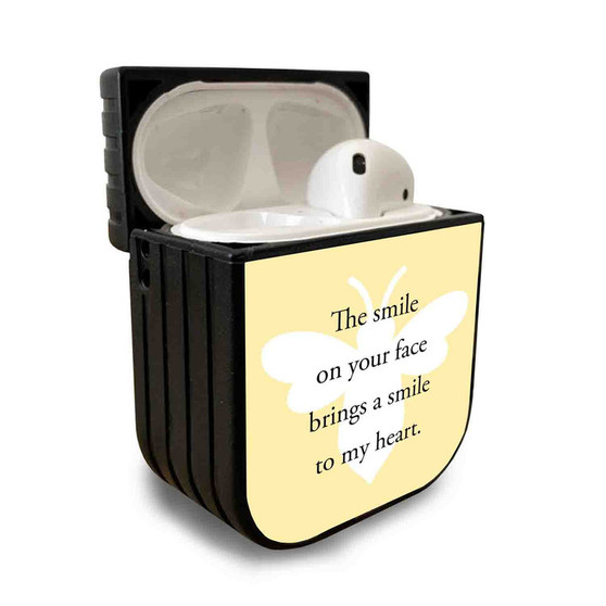 Pastele Best Daughter Smile Quotes Custom Personalized AirPods Case Apple AirPods Gen 1 AirPods Gen 2 AirPods Pro Protective Cover Sublimation