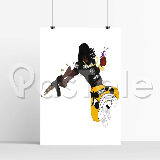 Chief Keef Silk Poster Print Wall Decor 20 x 13 Inch 24 x 36 Inch