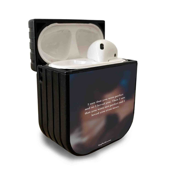 Pastele Best Deep Deep Quotes Custom Personalized AirPods Case Apple AirPods Gen 1 AirPods Gen 2 AirPods Pro Protective Cover Sublimation