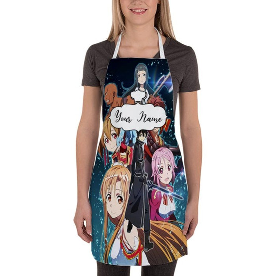 Pastele Best Sword Art Online Art Custom Personalized Name Kitchen Apron