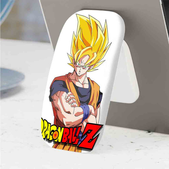 Pastele Best Goku Super Saiyan Dragon Ball Z Anime Phone Click-On Grip Custom Pop Up Stand Holder Apple iPhone Samsung