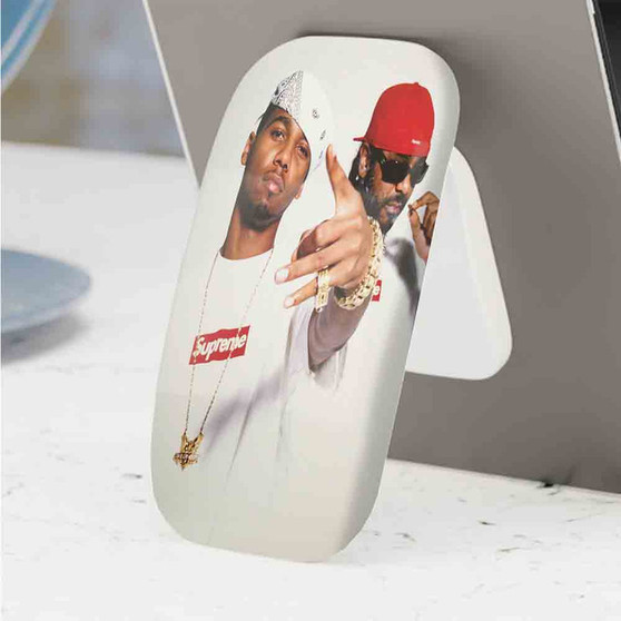 Pastele Best Jim Jones Juelz Santana Supreme Phone Click-On Grip Custom Pop Up Stand Holder Apple iPhone Samsung