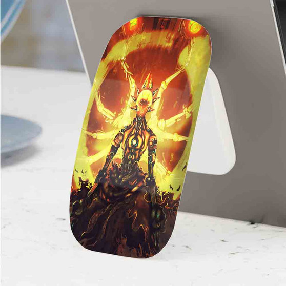 Pastele Best Overwatch Zenyatta Phone Click-On Grip Custom Pop Up Stand Holder Apple iPhone Samsung