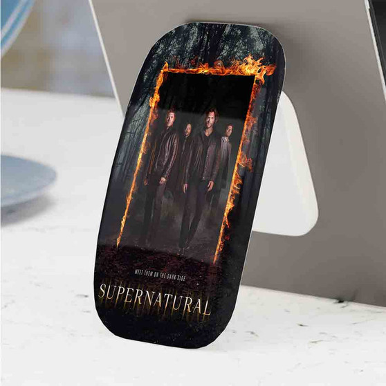 Pastele Best Supernatural Mee Them on The Dark Side Phone Click-On Grip  Custom Pop Up