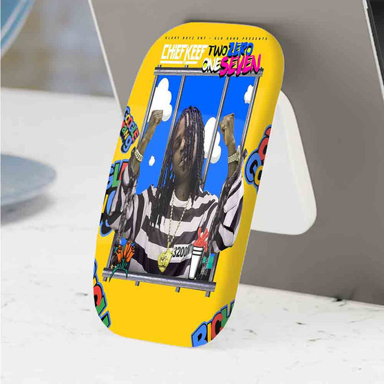 Pastele Best Chief Keef s Two Zero One Seven Phone Click-On Grip Custom Pop Up Stand Holder Apple iPhone Samsung
