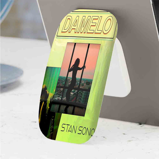 Pastele Best Damelo Stan Sono Phone Click-On Grip Custom Pop Up Stand Holder Apple iPhone Samsung