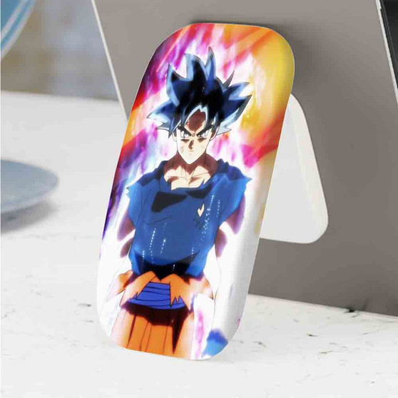 Pastele Best Goku Ultra Instinct Dragon Ball Super Phone Click-On Grip Custom Pop Up Stand Holder Apple iPhone Samsung