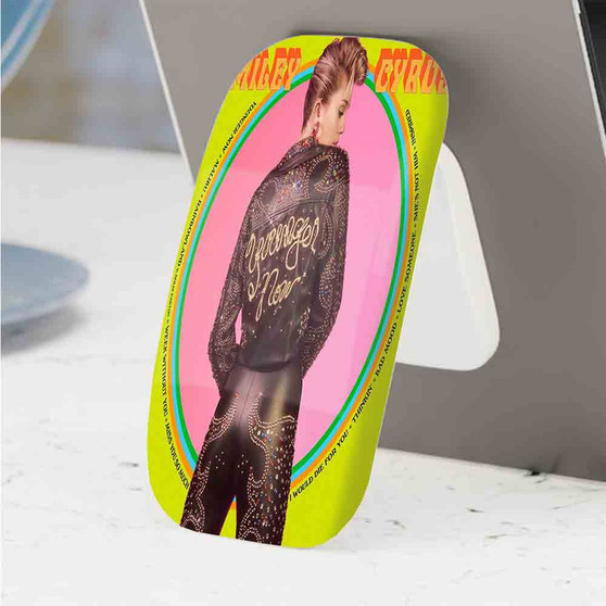 Pastele Best MIley Cyrus Younger Now Phone Click-On Grip Custom Pop Up Stand Holder Apple iPhone Samsung