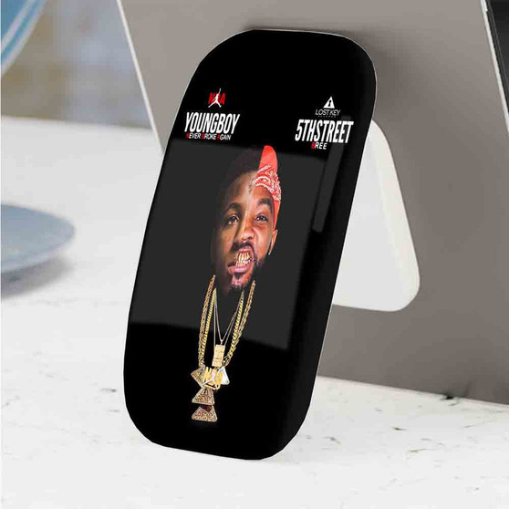 Pastele Best Solid Young Boy Never Broke Again 5th Street Bree Phone Click-On Grip Custom Pop Up Stand Holder Apple iPhone Samsung