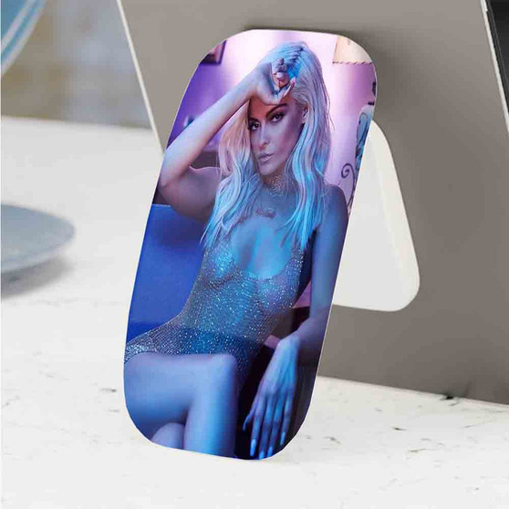Pastele Best Bebe Rexha Phone Click-On Grip Custom Pop Up Stand Holder Apple iPhone Samsung