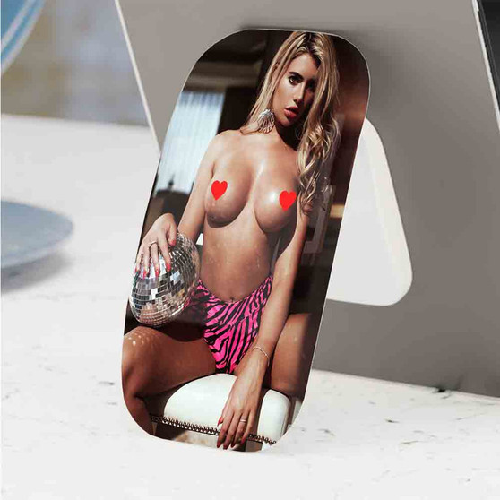 Pastele Best Megan Barton Hanson Phone Click-On Grip Custom Pop Up Stand Holder Apple iPhone Samsung