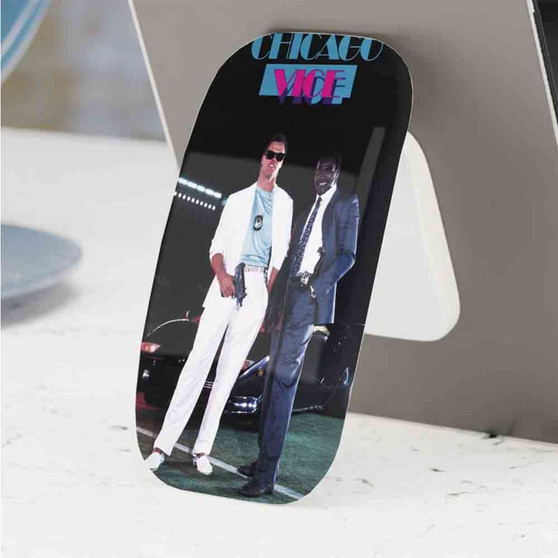 Pastele Best Chicago Vice Phone Click-On Grip Custom Pop Up Stand Holder Apple iPhone Samsung