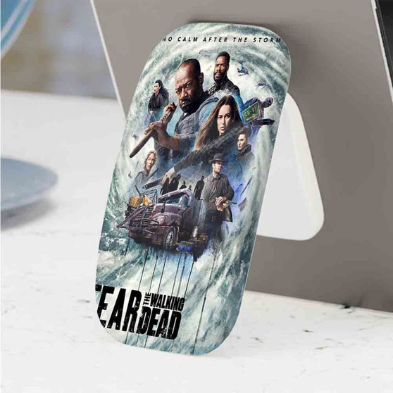 Pastele Best Fear The Walking Dead TV Series Phone Click-On Grip Custom Pop Up Stand Holder Apple iPhone Samsung