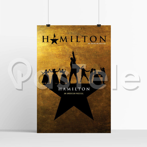 Hamilton American Musical Silk Poster Print Wall Decor 20 x 13 Inch 24 x 36 Inch