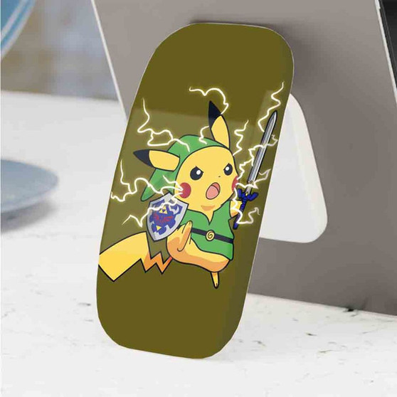 Pastele Best Link The Legend of Zelda Pikachu Pokemon Phone Click-On Grip Custom Pop Up Stand Holder Apple iPhone Samsung