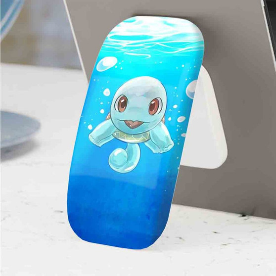 Pastele Best Squirtle Pokemon Phone Click-On Grip Custom Pop Up Stand Holder Apple iPhone Samsung