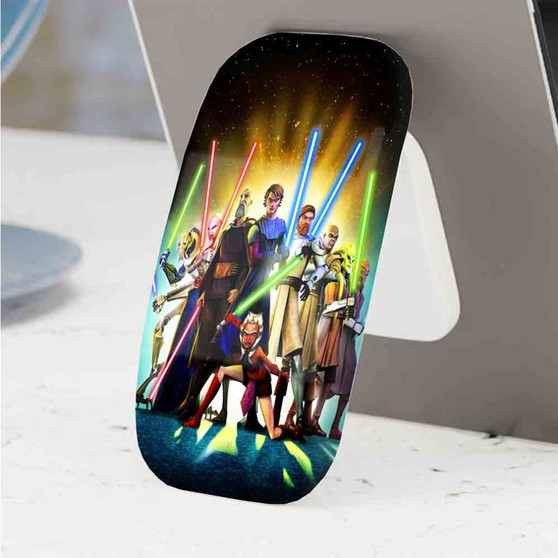 Pastele Best Star Wars Phone Click-On Grip Custom Pop Up Stand Holder Apple iPhone Samsung