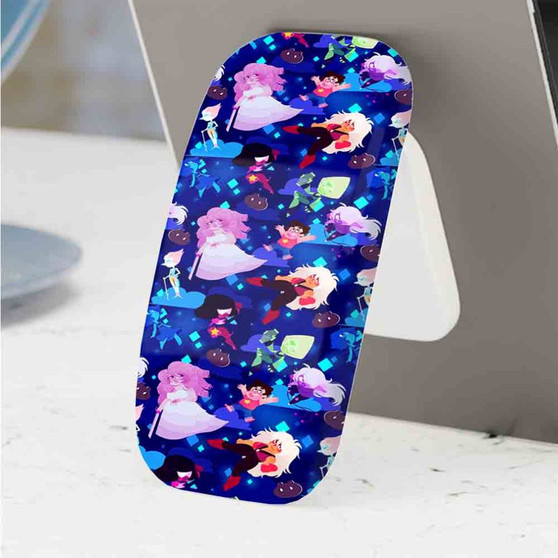 Pastele Best Steven Universe Pattern Phone Click-On Grip Custom Pop Up Stand Holder Apple iPhone Samsung