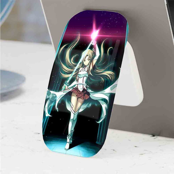 Pastele Best Sword Art Online Kirito and Girls Phone Click-On Grip Custom Pop Up Stand Holder Apple iPhone Samsung