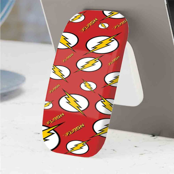 Pastele Best The Flash DC Comics Phone Click-On Grip Custom Pop Up Stand Holder Apple iPhone Samsung