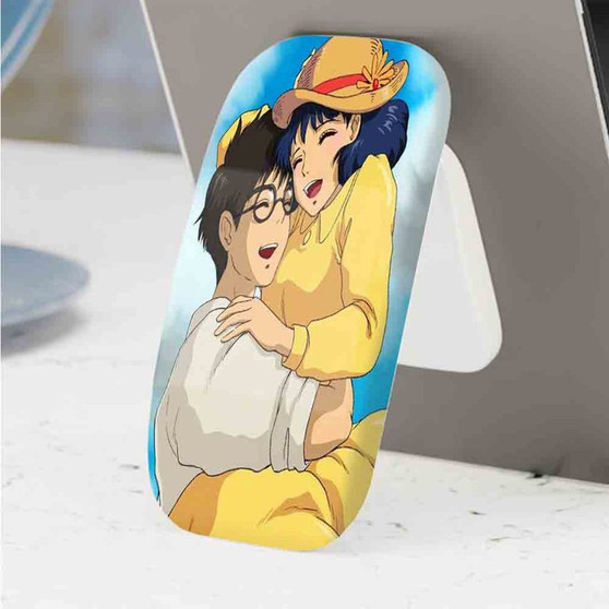 Pastele Best The Wind Rises Phone Click-On Grip Custom Pop Up Stand Holder Apple iPhone Samsung