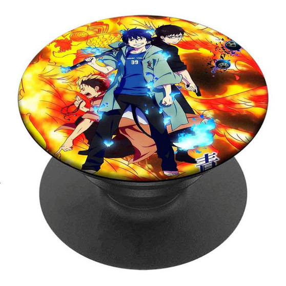 Pastele Best Ao no Exorcist Kyoto Fujouou hen Anime Custom Personalized PopSockets Phone Grip Holder Pop Up Phone Stand