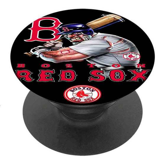 Pastele Best Boston Red Sox MLB Custom Personalized PopSockets Phone Grip Holder Pop Up Phone Stand