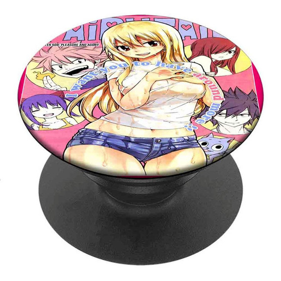 Pastele Best Fairy Tail Anime Custom Personalized PopSockets Phone Grip Holder Pop Up Phone Stand