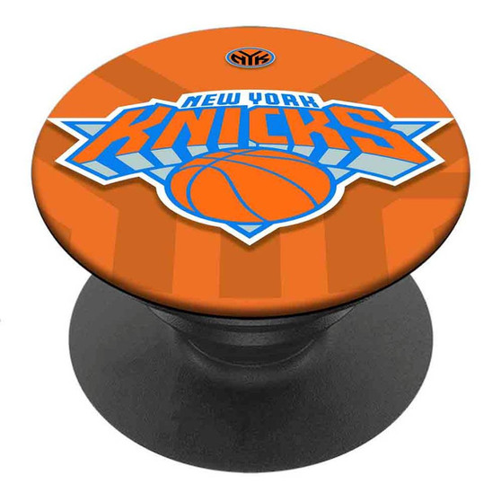 Pastele Best New York Knicks NBA Custom Personalized PopSockets Phone Grip Holder Pop Up Phone Stand