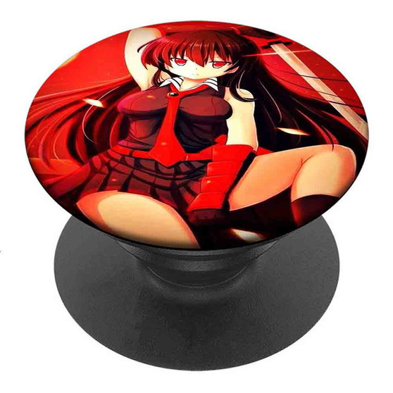 Pastele Best Akame ga Kill Custom Personalized PopSockets Phone Grip Holder Pop Up Phone Stand